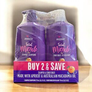 Aussie Macadamia Oil, Paraben Free Shampoo and Conditioner Twin Pack